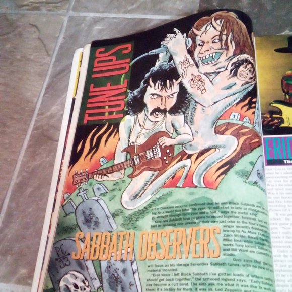 Guitar World Oct 1993 Vol. 14 No. 10 Classic Rock Rules! Magazine - Picture 6 of 9